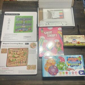 New with tag, early education learning activities and writing board